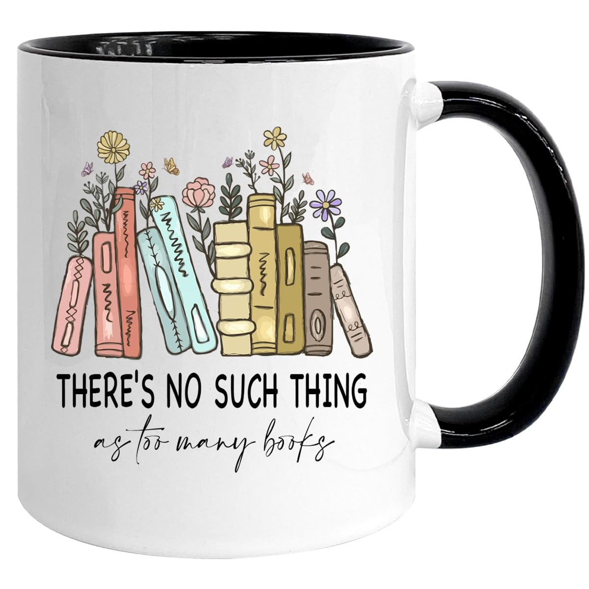 Book Lover Mug | Bookish Coffee Cup for Readers