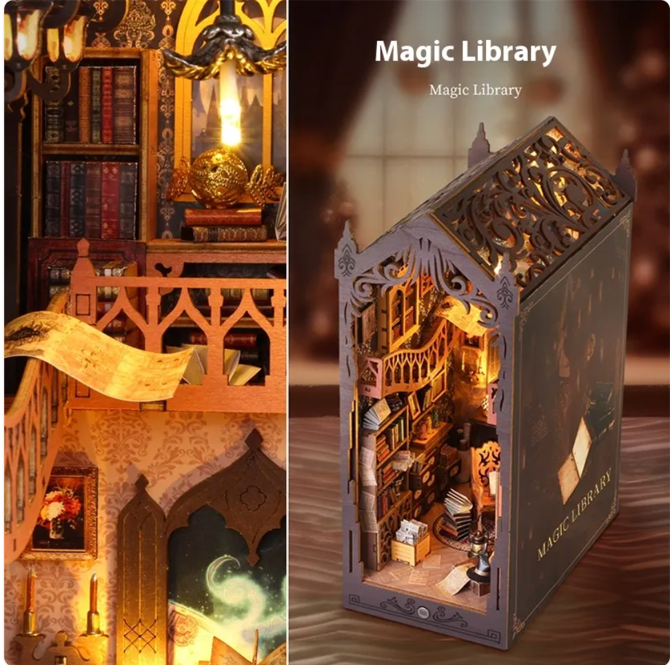Handmade Wooden Book Stand | Elegant Reading Display