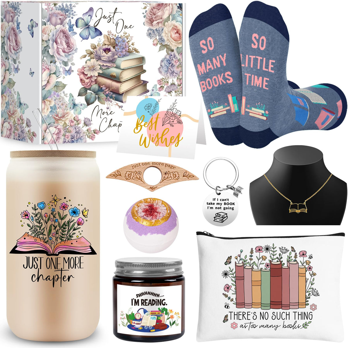 Book Lover Gift Set | 9-Piece Bookish Gifts for Readers