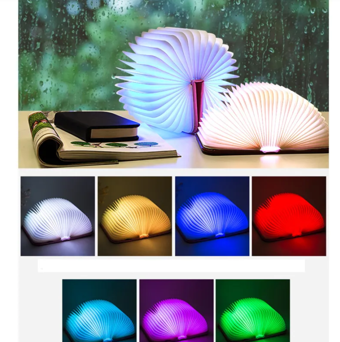 Portable Folding Book Light | Compact Reading Lamp