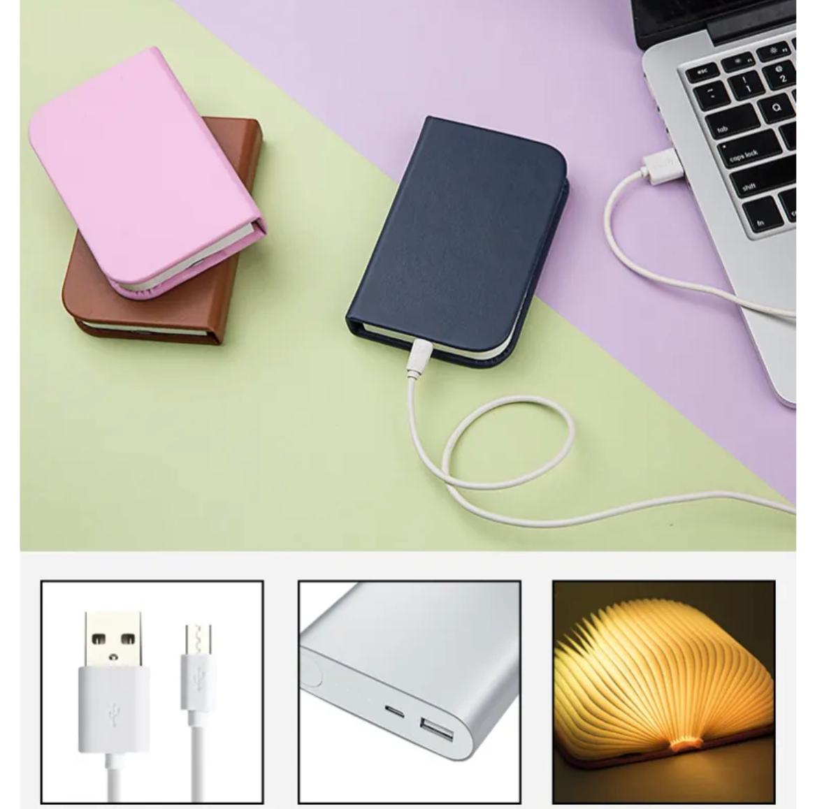 Portable Folding Book Light | Compact Reading Lamp