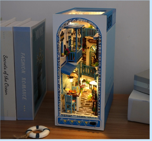 Handmade 3D Book Stand Model | Unique Bookshelf Display