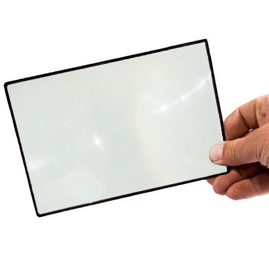 7-Inch Page Magnifier | Fresnel Reading Lens