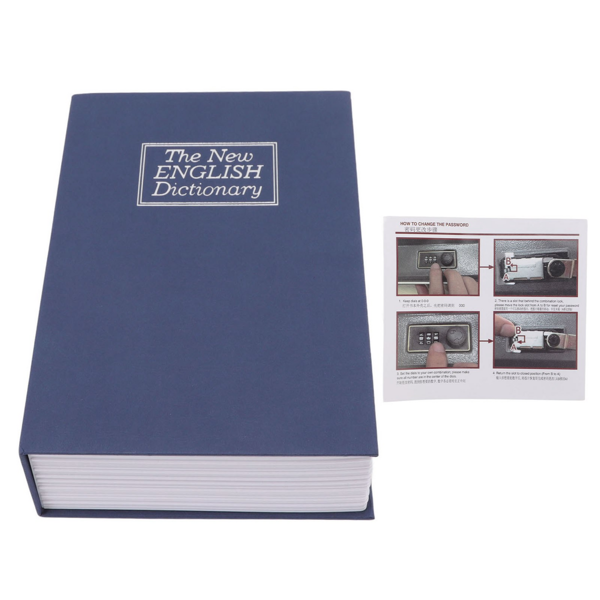 Book-Shaped Piggy Bank | Fun Literary Savings Decor