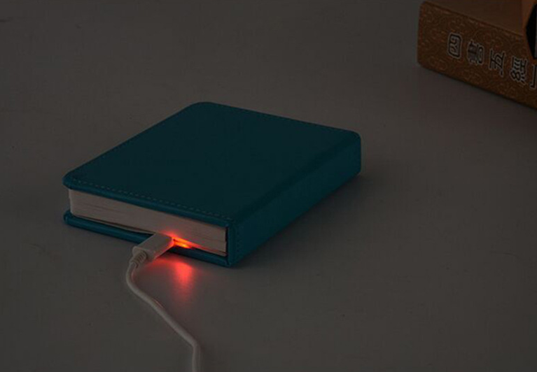 LED Book Night Light | Book-Shaped Light for Students
