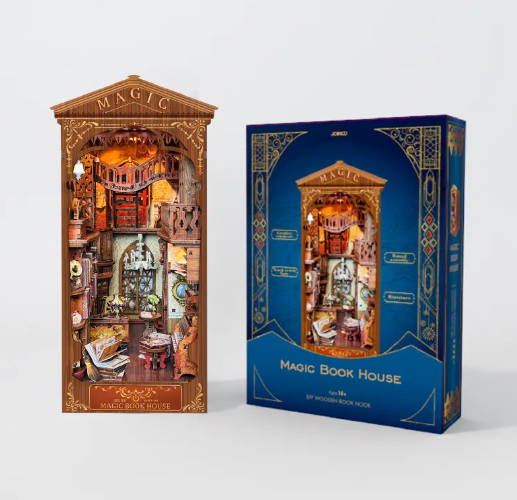 3D DIY Cottage Book Stand | Miniature Bookish Decor