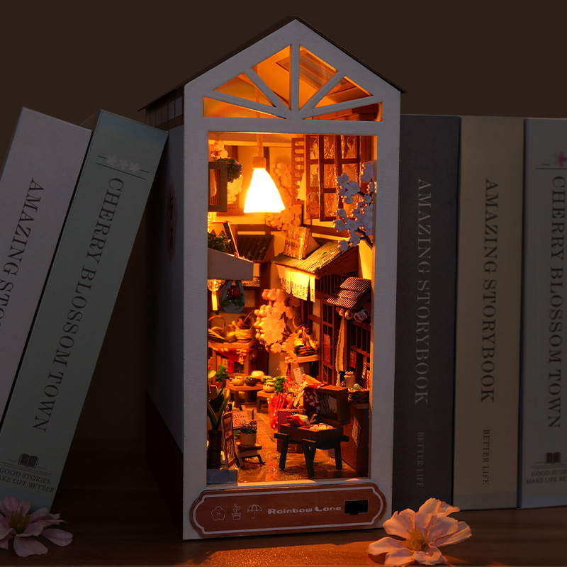 Handmade 3D Book Stand Model | Unique Bookshelf Display