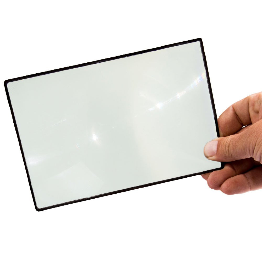 7-Inch Page Magnifier | Fresnel Reading Lens