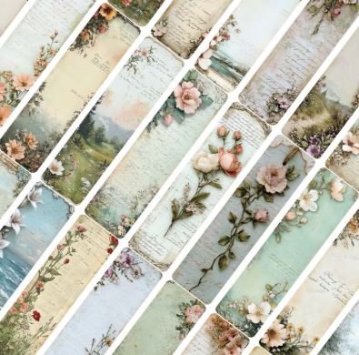 30-Piece Bookmark Set | Retro Book Lover Accessories