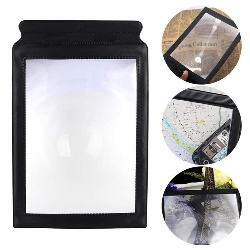 3X A4 Reading Magnifier | Large Page Magnifier for Books