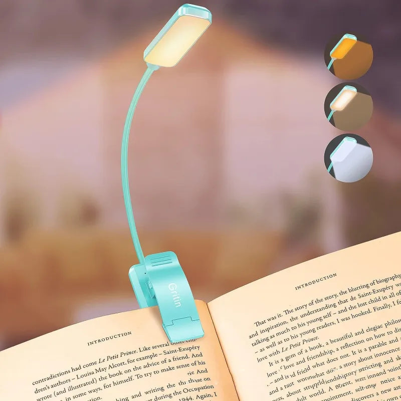 Rechargeable LED Book Light | Portable Reading Lamp