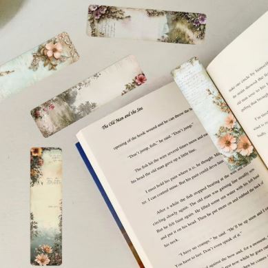 30-Piece Bookmark Set | Retro Book Lover Accessories