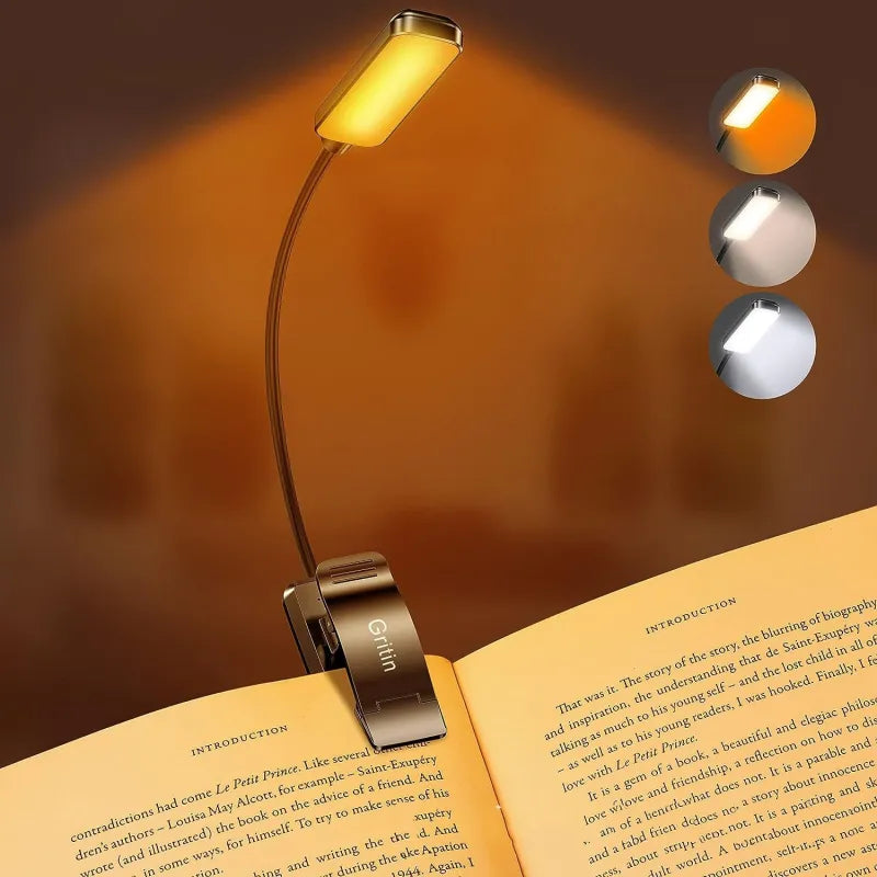 Rechargeable LED Book Light | Portable Reading Lamp