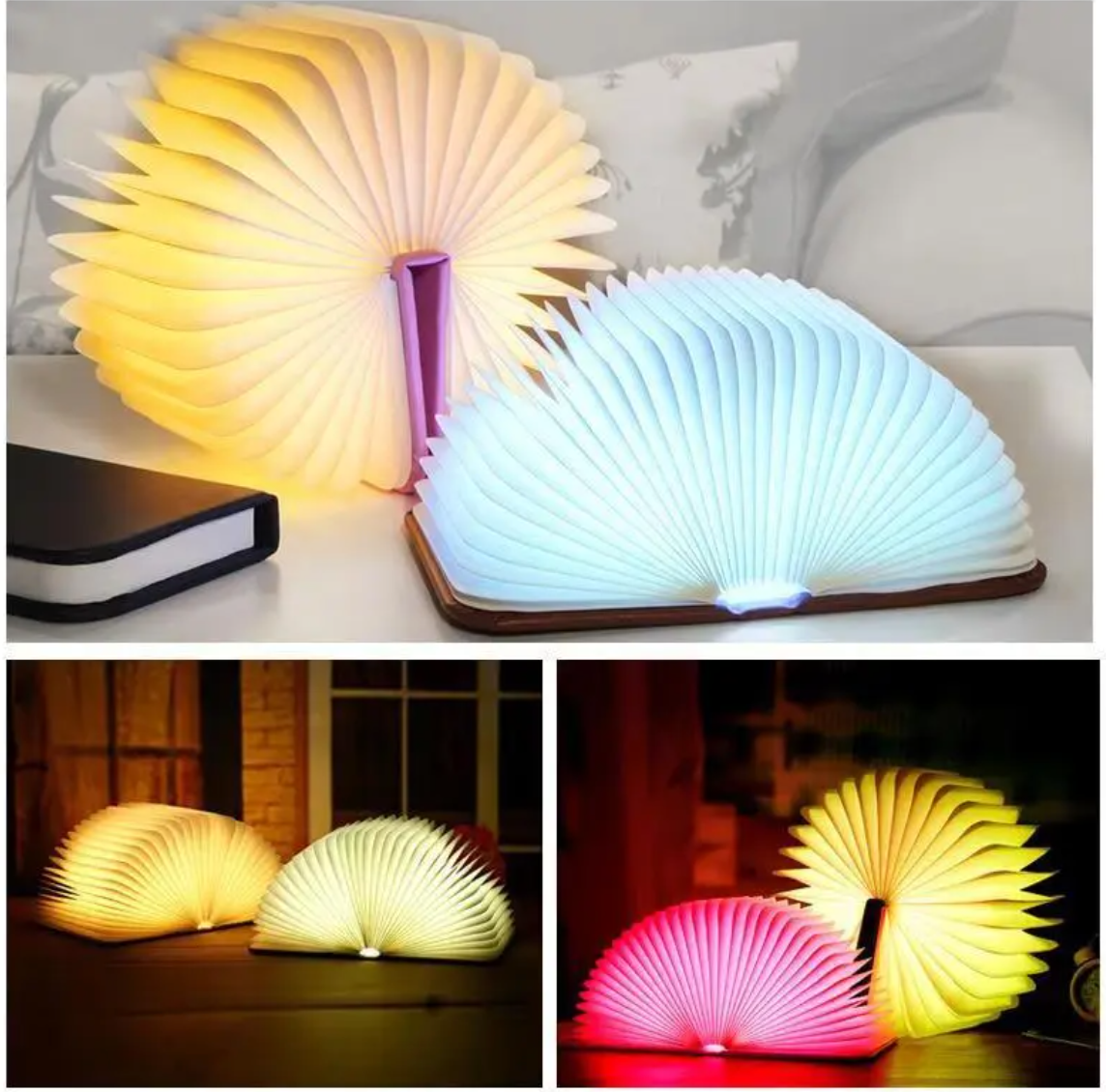 Portable Folding Book Light | Compact Reading Lamp
