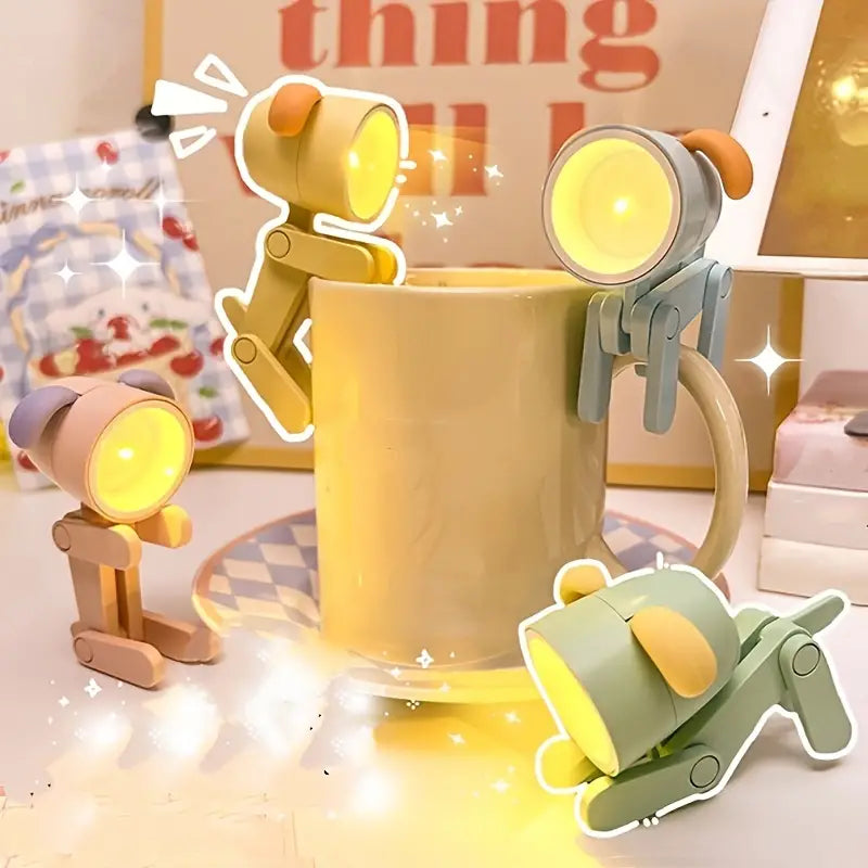 Cute Puppy Book Light – Adorable LED Reading Light