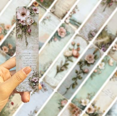 30-Piece Bookmark Set | Retro Book Lover Accessories