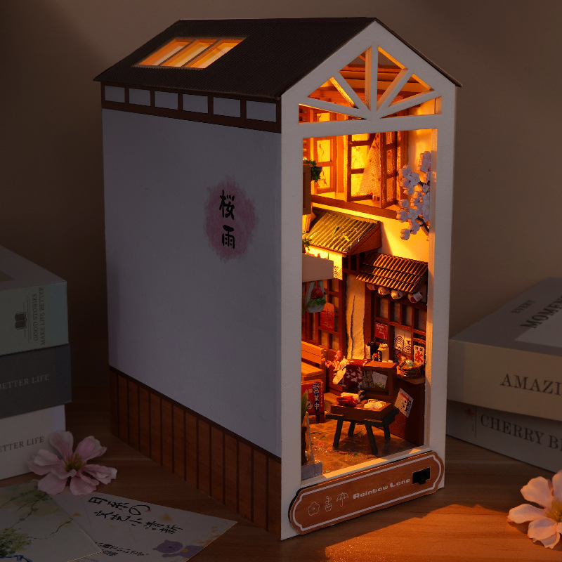 Handmade 3D Book Stand Model | Unique Bookshelf Display