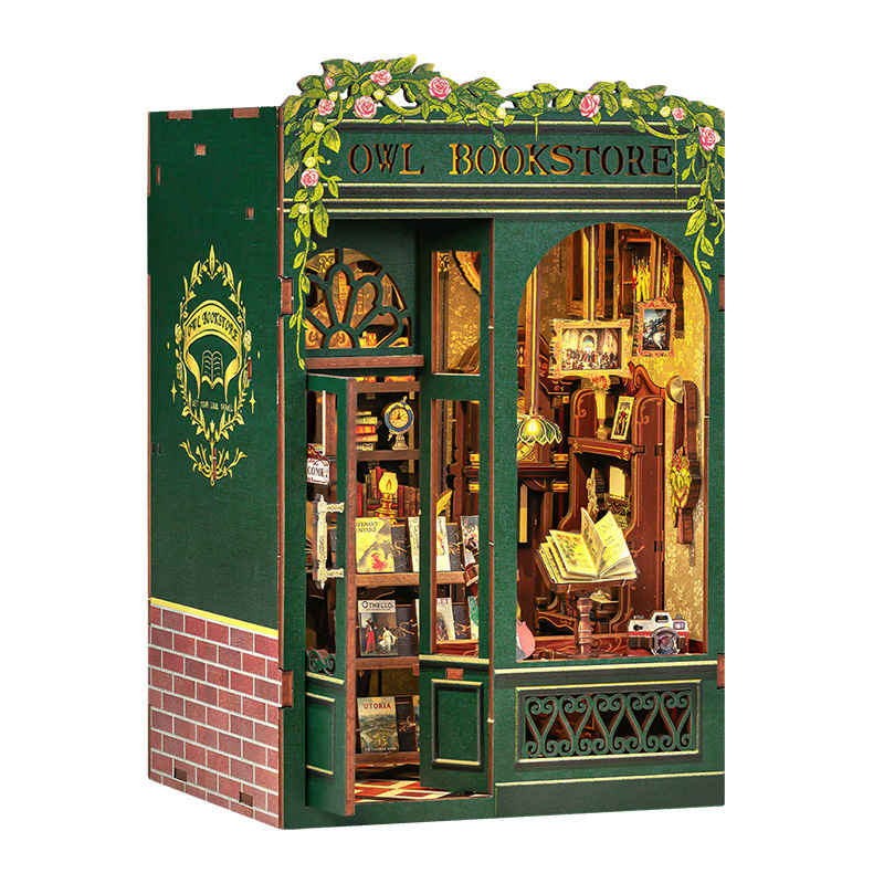 Miniature DIY Cottage Book Stand | Bookish Craft Project