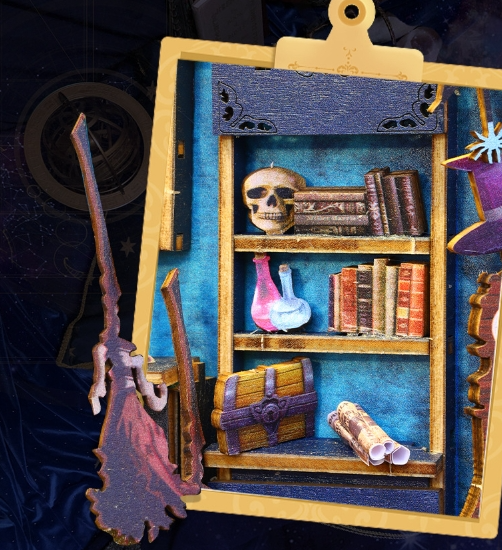 Handmade 3D Cottage Book Stand | Cozy Bookshelf Display