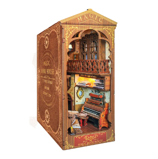 3D DIY Cottage Book Stand | Miniature Bookish Decor