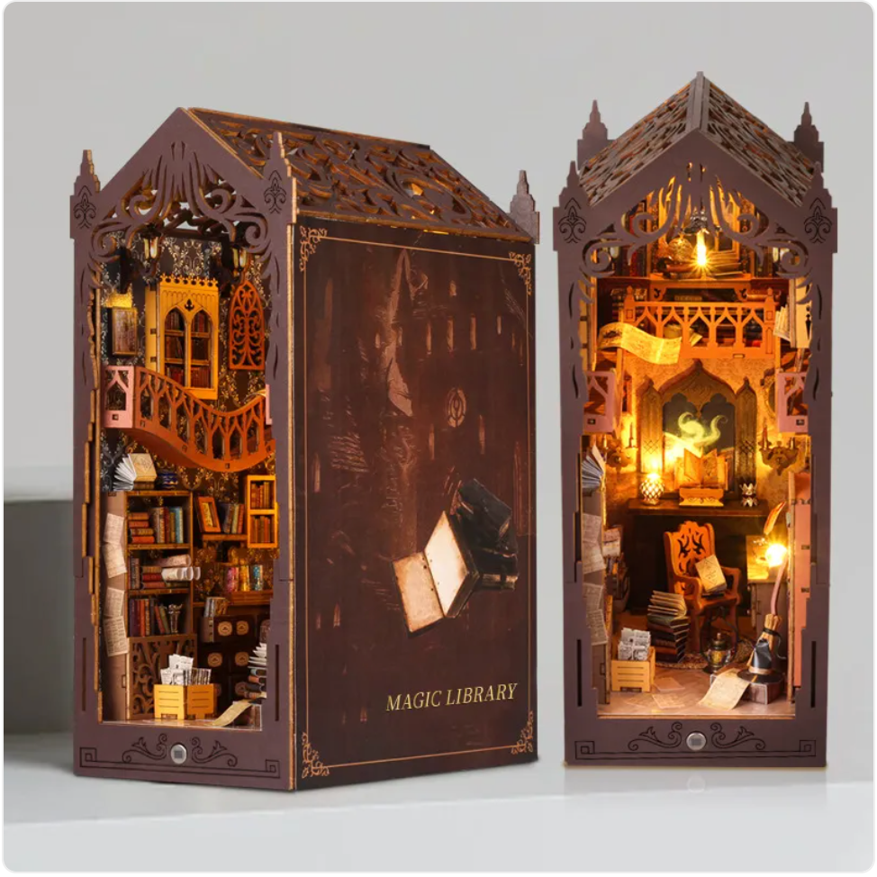 Handmade Wooden Book Stand | Elegant Reading Display