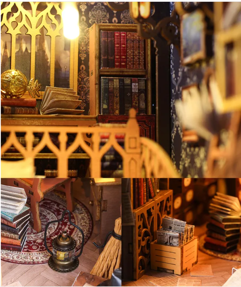 Handmade Wooden Book Stand | Elegant Reading Display