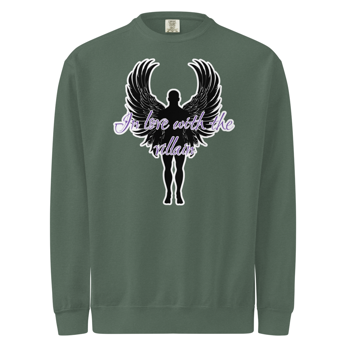 In Love With the Villain Bookish Sweatshirt | Comfort Colors