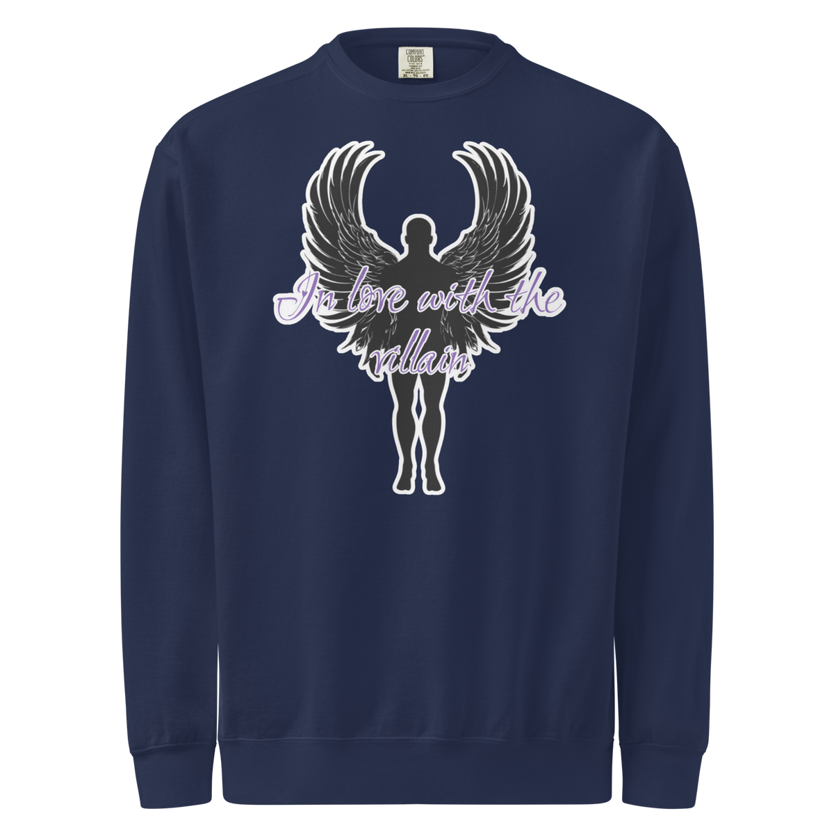 In Love With the Villain Bookish Sweatshirt | Comfort Colors