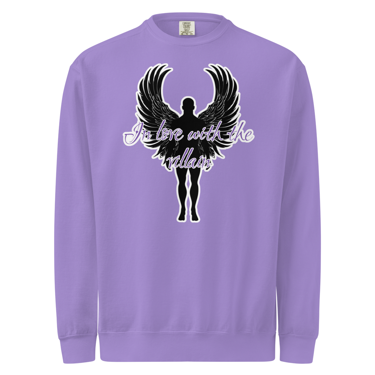 In Love With the Villain Bookish Sweatshirt | Comfort Colors