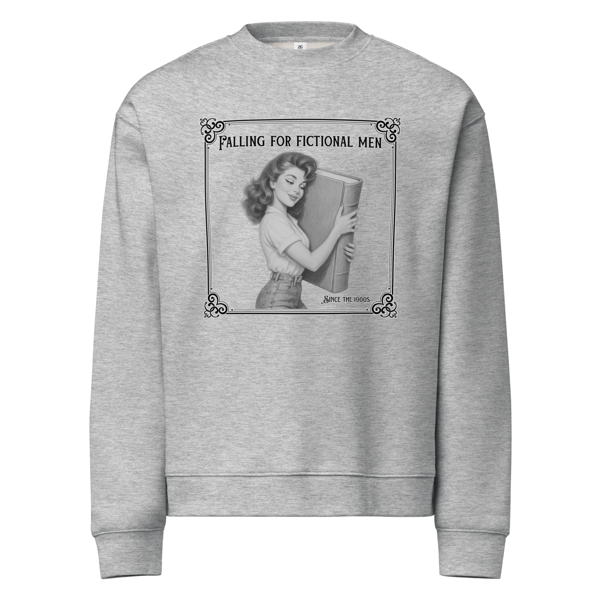Falling for Fictional Men Bookish Sweatshirt | Relaxed Crewneck